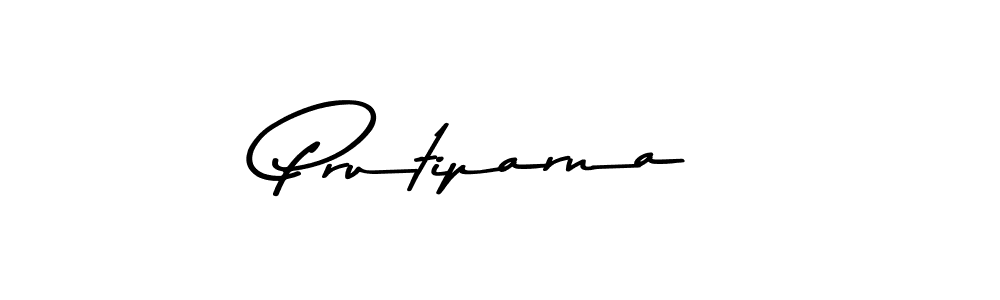 Design your own signature with our free online signature maker. With this signature software, you can create a handwritten (Asem Kandis PERSONAL USE) signature for name Prutiparna. Prutiparna signature style 9 images and pictures png