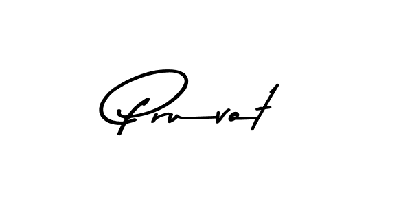Make a beautiful signature design for name Pruvot. Use this online signature maker to create a handwritten signature for free. Pruvot signature style 9 images and pictures png