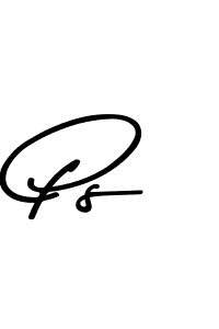 Design your own signature with our free online signature maker. With this signature software, you can create a handwritten (Asem Kandis PERSONAL USE) signature for name Ps. Ps signature style 9 images and pictures png