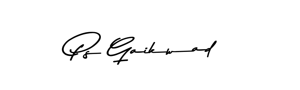 Here are the top 10 professional signature styles for the name Ps Gaikwad. These are the best autograph styles you can use for your name. Ps Gaikwad signature style 9 images and pictures png