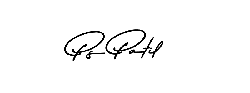 Also You can easily find your signature by using the search form. We will create Ps Patil name handwritten signature images for you free of cost using Asem Kandis PERSONAL USE sign style. Ps Patil signature style 9 images and pictures png