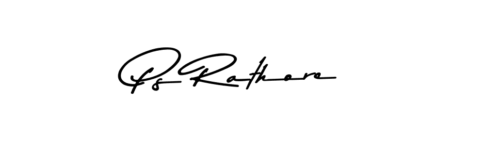 Use a signature maker to create a handwritten signature online. With this signature software, you can design (Asem Kandis PERSONAL USE) your own signature for name Ps Rathore. Ps Rathore signature style 9 images and pictures png