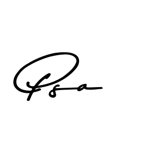 Use a signature maker to create a handwritten signature online. With this signature software, you can design (Asem Kandis PERSONAL USE) your own signature for name Psa. Psa signature style 9 images and pictures png