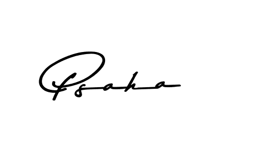 if you are searching for the best signature style for your name Psaha. so please give up your signature search. here we have designed multiple signature styles  using Asem Kandis PERSONAL USE. Psaha signature style 9 images and pictures png