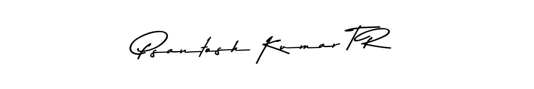 Similarly Asem Kandis PERSONAL USE is the best handwritten signature design. Signature creator online .You can use it as an online autograph creator for name Psantosh Kumar T R. Psantosh Kumar T R signature style 9 images and pictures png