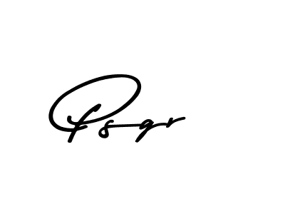 Psgr stylish signature style. Best Handwritten Sign (Asem Kandis PERSONAL USE) for my name. Handwritten Signature Collection Ideas for my name Psgr. Psgr signature style 9 images and pictures png