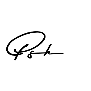 if you are searching for the best signature style for your name Psh. so please give up your signature search. here we have designed multiple signature styles  using Asem Kandis PERSONAL USE. Psh signature style 9 images and pictures png