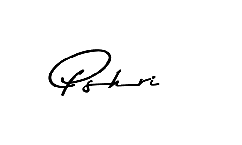 Make a beautiful signature design for name Pshri. Use this online signature maker to create a handwritten signature for free. Pshri signature style 9 images and pictures png