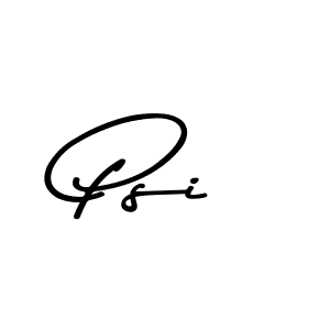 Also You can easily find your signature by using the search form. We will create Psi name handwritten signature images for you free of cost using Asem Kandis PERSONAL USE sign style. Psi signature style 9 images and pictures png