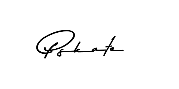 This is the best signature style for the Pskate name. Also you like these signature font (Asem Kandis PERSONAL USE). Mix name signature. Pskate signature style 9 images and pictures png