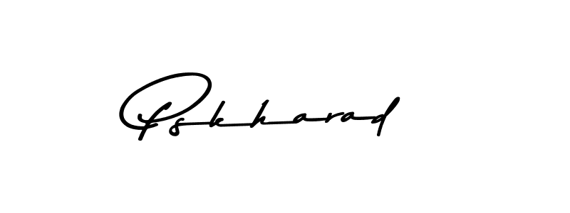 Use a signature maker to create a handwritten signature online. With this signature software, you can design (Asem Kandis PERSONAL USE) your own signature for name Pskharad. Pskharad signature style 9 images and pictures png