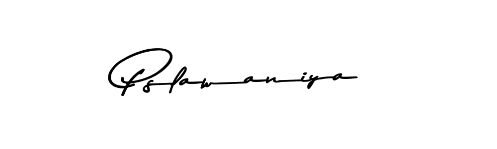 Also You can easily find your signature by using the search form. We will create Pslawaniya name handwritten signature images for you free of cost using Asem Kandis PERSONAL USE sign style. Pslawaniya signature style 9 images and pictures png
