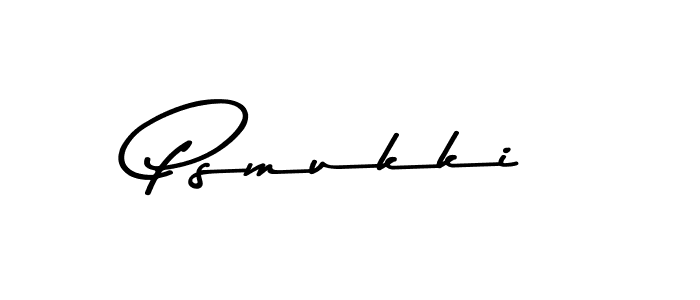 You should practise on your own different ways (Asem Kandis PERSONAL USE) to write your name (Psmukki) in signature. don't let someone else do it for you. Psmukki signature style 9 images and pictures png