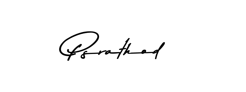 Psrathod stylish signature style. Best Handwritten Sign (Asem Kandis PERSONAL USE) for my name. Handwritten Signature Collection Ideas for my name Psrathod. Psrathod signature style 9 images and pictures png