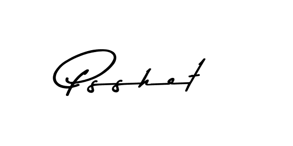 Similarly Asem Kandis PERSONAL USE is the best handwritten signature design. Signature creator online .You can use it as an online autograph creator for name Psshet. Psshet signature style 9 images and pictures png