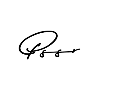 How to make Pssr name signature. Use Asem Kandis PERSONAL USE style for creating short signs online. This is the latest handwritten sign. Pssr signature style 9 images and pictures png