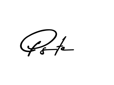 How to make Pste name signature. Use Asem Kandis PERSONAL USE style for creating short signs online. This is the latest handwritten sign. Pste signature style 9 images and pictures png