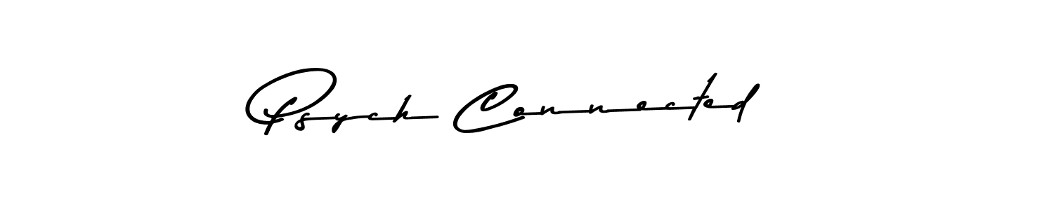 Create a beautiful signature design for name Psych Connected. With this signature (Asem Kandis PERSONAL USE) fonts, you can make a handwritten signature for free. Psych Connected signature style 9 images and pictures png