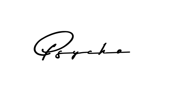 Make a beautiful signature design for name Psycho. With this signature (Asem Kandis PERSONAL USE) style, you can create a handwritten signature for free. Psycho signature style 9 images and pictures png