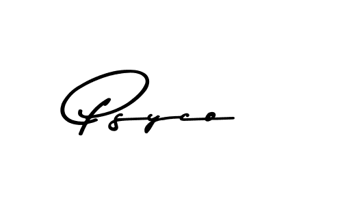 Also we have Psyco name is the best signature style. Create professional handwritten signature collection using Asem Kandis PERSONAL USE autograph style. Psyco signature style 9 images and pictures png