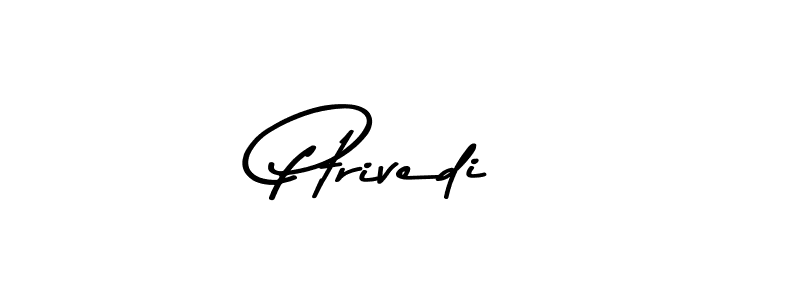 How to make Ptrivedi name signature. Use Asem Kandis PERSONAL USE style for creating short signs online. This is the latest handwritten sign. Ptrivedi signature style 9 images and pictures png