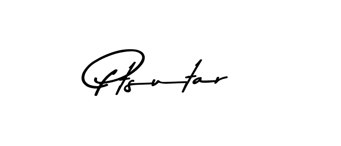 Make a beautiful signature design for name Ptsutar. With this signature (Asem Kandis PERSONAL USE) style, you can create a handwritten signature for free. Ptsutar signature style 9 images and pictures png