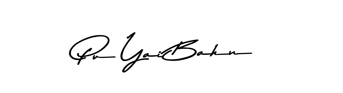 Similarly Asem Kandis PERSONAL USE is the best handwritten signature design. Signature creator online .You can use it as an online autograph creator for name Pu Yai Bahn. Pu Yai Bahn signature style 9 images and pictures png