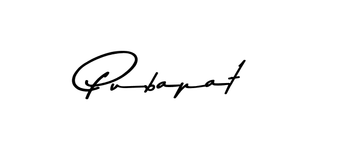 You should practise on your own different ways (Asem Kandis PERSONAL USE) to write your name (Pubapat) in signature. don't let someone else do it for you. Pubapat signature style 9 images and pictures png