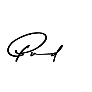 This is the best signature style for the Pud name. Also you like these signature font (Asem Kandis PERSONAL USE). Mix name signature. Pud signature style 9 images and pictures png