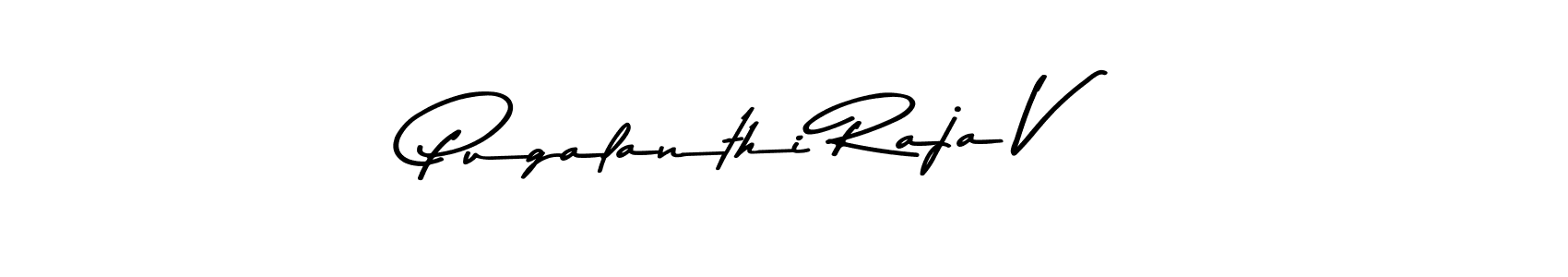 Similarly Asem Kandis PERSONAL USE is the best handwritten signature design. Signature creator online .You can use it as an online autograph creator for name Pugalanthi Raja V. Pugalanthi Raja V signature style 9 images and pictures png