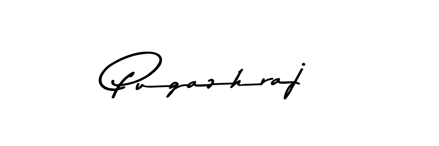Create a beautiful signature design for name Pugazhraj. With this signature (Asem Kandis PERSONAL USE) fonts, you can make a handwritten signature for free. Pugazhraj signature style 9 images and pictures png