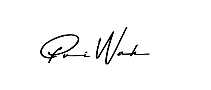 Also we have Pui Wah name is the best signature style. Create professional handwritten signature collection using Asem Kandis PERSONAL USE autograph style. Pui Wah signature style 9 images and pictures png