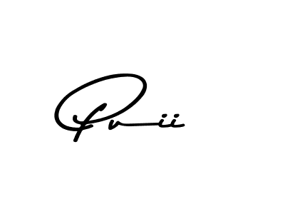 How to make Puii name signature. Use Asem Kandis PERSONAL USE style for creating short signs online. This is the latest handwritten sign. Puii signature style 9 images and pictures png