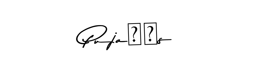 Design your own signature with our free online signature maker. With this signature software, you can create a handwritten (Asem Kandis PERSONAL USE) signature for name Puja❤️s. Puja❤️s signature style 9 images and pictures png