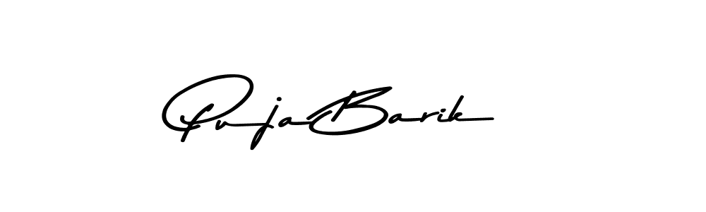 The best way (Asem Kandis PERSONAL USE) to make a short signature is to pick only two or three words in your name. The name Puja Barik include a total of six letters. For converting this name. Puja Barik signature style 9 images and pictures png