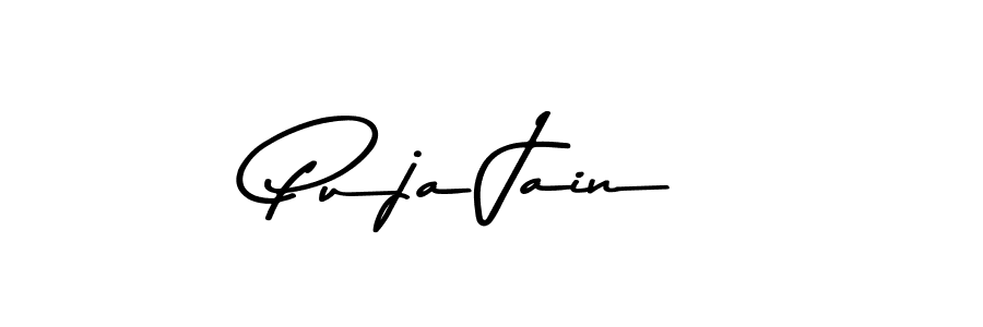 Use a signature maker to create a handwritten signature online. With this signature software, you can design (Asem Kandis PERSONAL USE) your own signature for name Puja Jain. Puja Jain signature style 9 images and pictures png