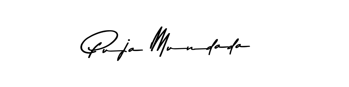 Design your own signature with our free online signature maker. With this signature software, you can create a handwritten (Asem Kandis PERSONAL USE) signature for name Puja Mundada. Puja Mundada signature style 9 images and pictures png