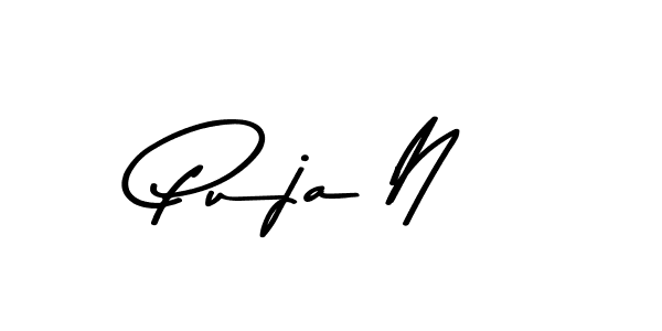 How to Draw Puja N signature style? Asem Kandis PERSONAL USE is a latest design signature styles for name Puja N. Puja N signature style 9 images and pictures png