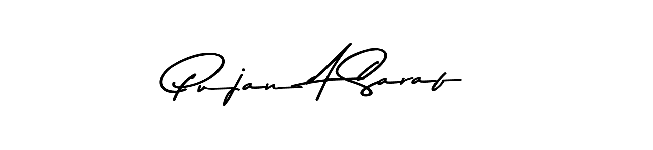 Check out images of Autograph of Pujan A Saraf name. Actor Pujan A Saraf Signature Style. Asem Kandis PERSONAL USE is a professional sign style online. Pujan A Saraf signature style 9 images and pictures png