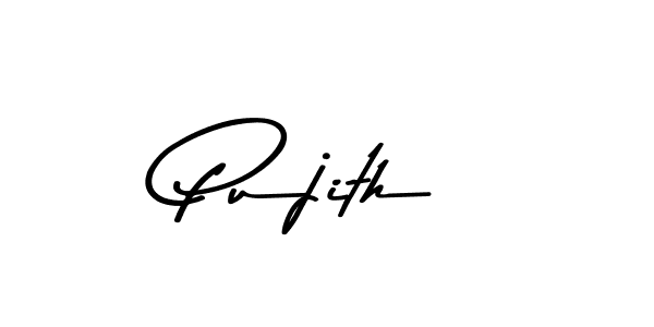 This is the best signature style for the Pujith name. Also you like these signature font (Asem Kandis PERSONAL USE). Mix name signature. Pujith signature style 9 images and pictures png