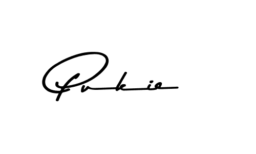 How to Draw Pukie signature style? Asem Kandis PERSONAL USE is a latest design signature styles for name Pukie. Pukie signature style 9 images and pictures png