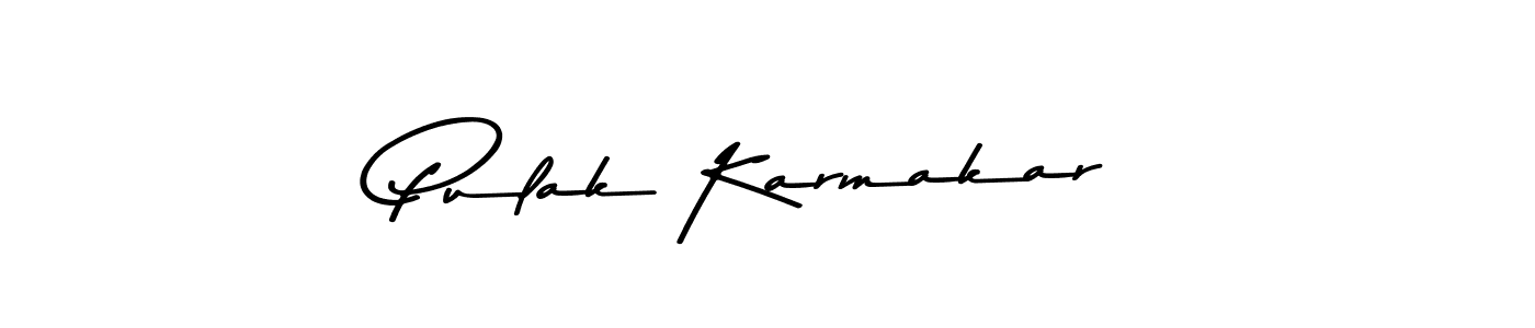 Make a short Pulak Karmakar signature style. Manage your documents anywhere anytime using Asem Kandis PERSONAL USE. Create and add eSignatures, submit forms, share and send files easily. Pulak Karmakar signature style 9 images and pictures png