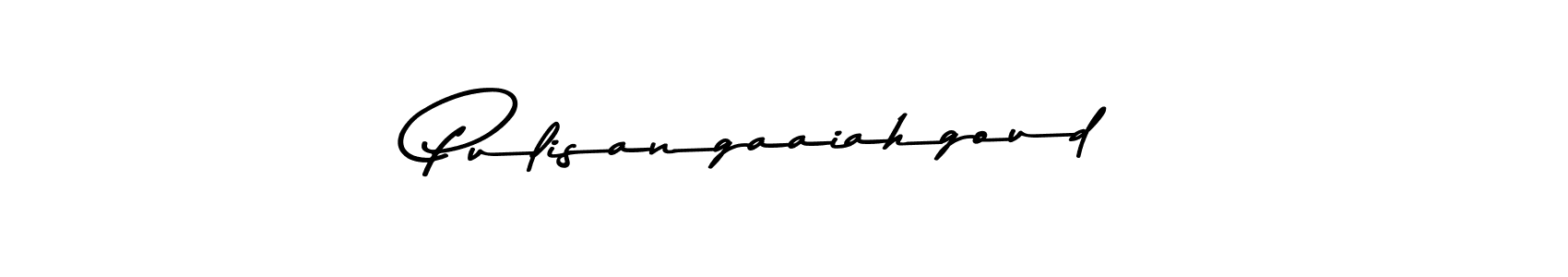 The best way (Asem Kandis PERSONAL USE) to make a short signature is to pick only two or three words in your name. The name Pulisangaaiahgoud include a total of six letters. For converting this name. Pulisangaaiahgoud signature style 9 images and pictures png