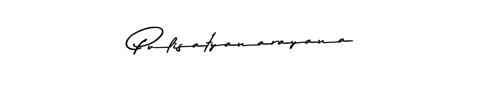 Also we have Pulisatyanarayana name is the best signature style. Create professional handwritten signature collection using Asem Kandis PERSONAL USE autograph style. Pulisatyanarayana signature style 9 images and pictures png