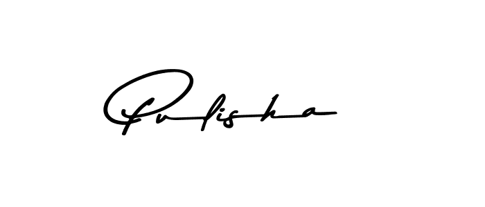 Use a signature maker to create a handwritten signature online. With this signature software, you can design (Asem Kandis PERSONAL USE) your own signature for name Pulisha. Pulisha signature style 9 images and pictures png