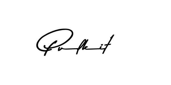 Create a beautiful signature design for name Pulkit. With this signature (Asem Kandis PERSONAL USE) fonts, you can make a handwritten signature for free. Pulkit signature style 9 images and pictures png