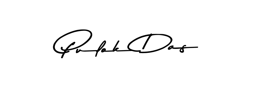 Design your own signature with our free online signature maker. With this signature software, you can create a handwritten (Asem Kandis PERSONAL USE) signature for name Pulok Das. Pulok Das signature style 9 images and pictures png