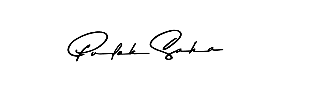 Also You can easily find your signature by using the search form. We will create Pulok Saha name handwritten signature images for you free of cost using Asem Kandis PERSONAL USE sign style. Pulok Saha signature style 9 images and pictures png