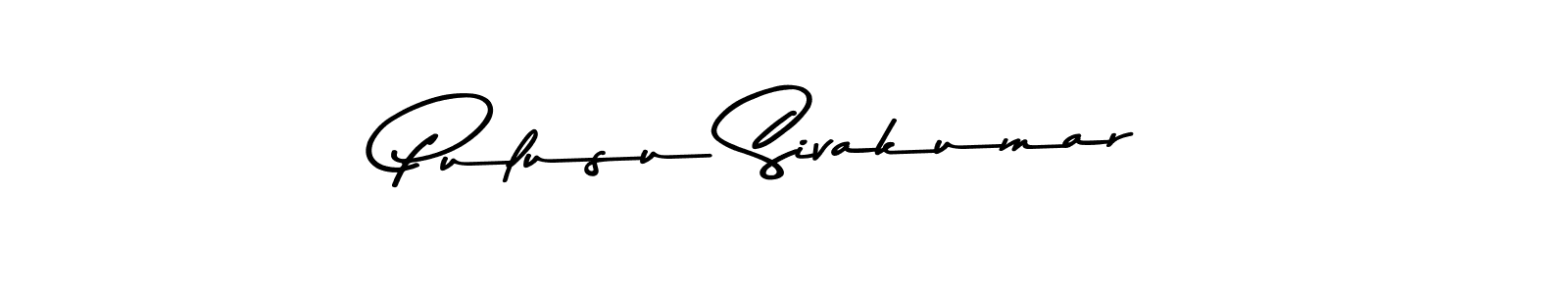 The best way (Asem Kandis PERSONAL USE) to make a short signature is to pick only two or three words in your name. The name Pulusu Sivakumar include a total of six letters. For converting this name. Pulusu Sivakumar signature style 9 images and pictures png