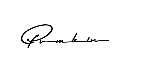 Design your own signature with our free online signature maker. With this signature software, you can create a handwritten (Asem Kandis PERSONAL USE) signature for name Pumkin. Pumkin signature style 9 images and pictures png